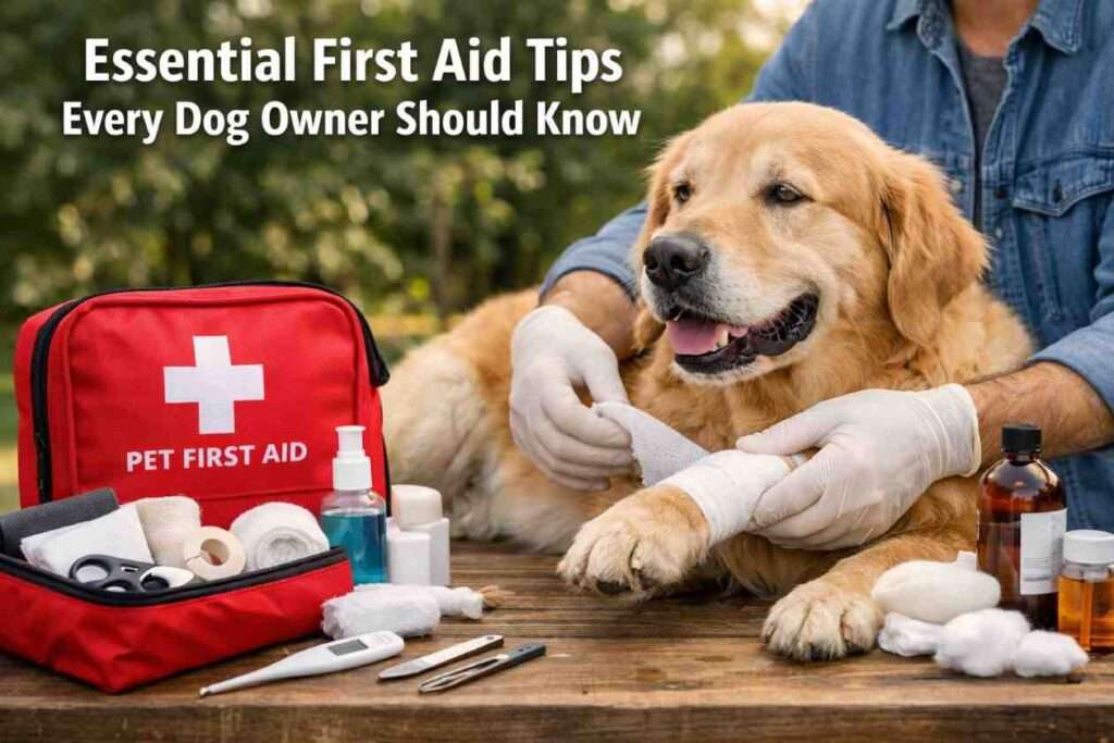 Dog First Aid Tips
